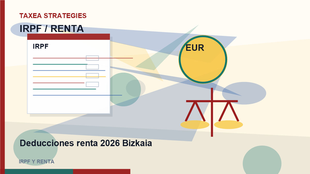 Deducciones renta 2026 Bizkaia