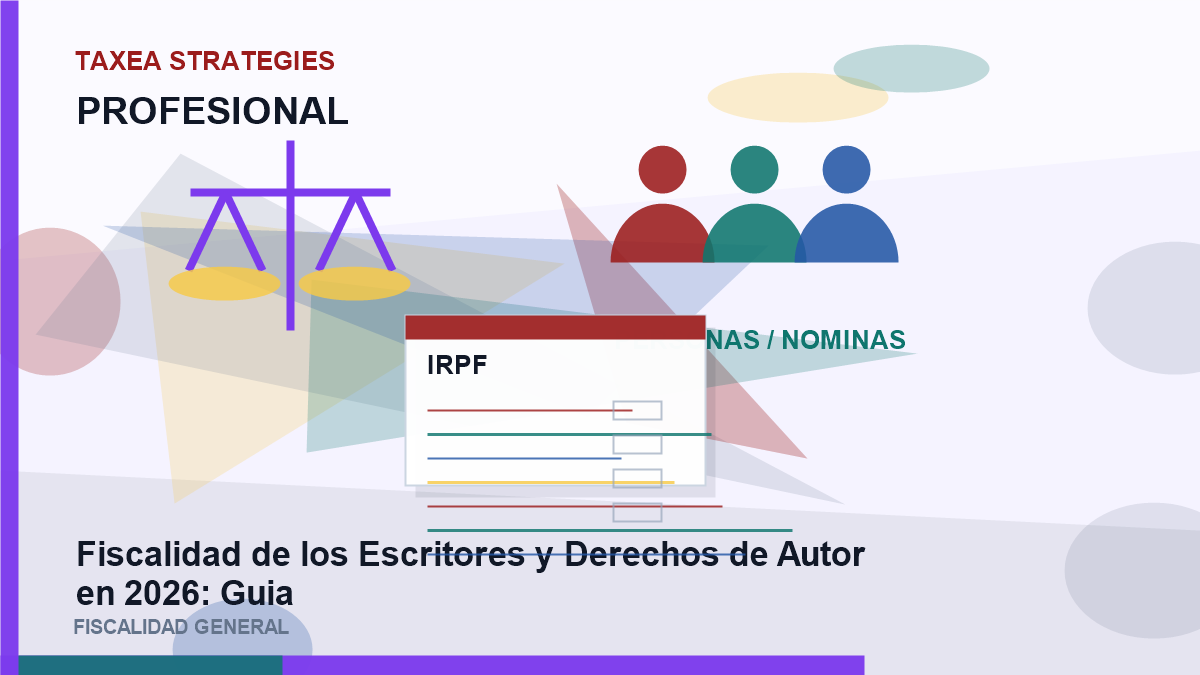 Fiscalidad de los Escritores y Derechos de Autor en 2026: guía