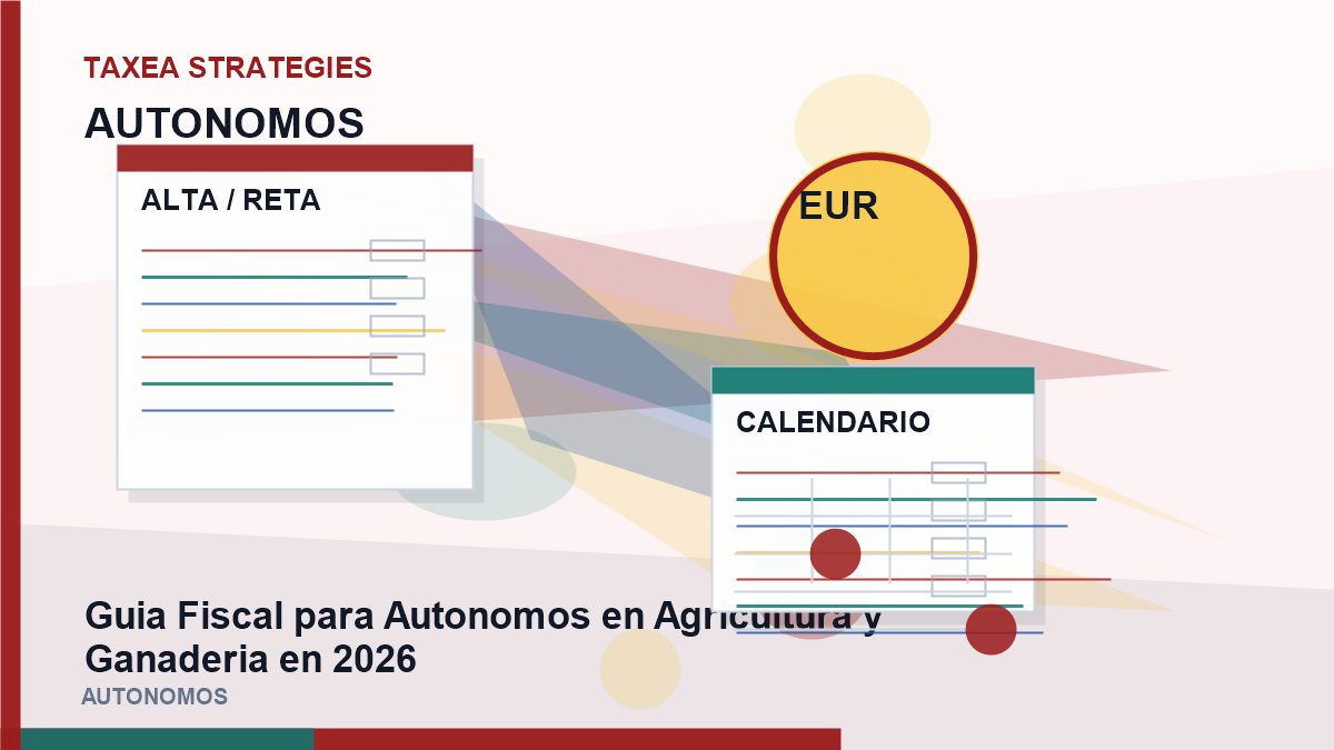 guía Fiscal para autónomos en Agricultura y Ganaderia en 2026