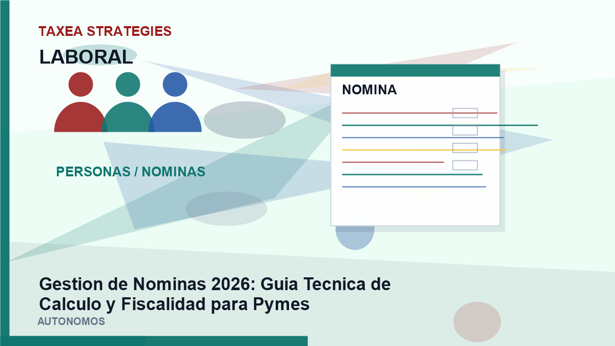 gestión de Nominas 2026: guía Tecnica de Calculo y Fiscalidad para pymes
