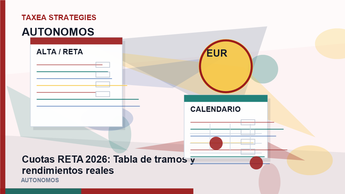Cuotas RETA 2026: Tabla de tramos y rendimientos reales